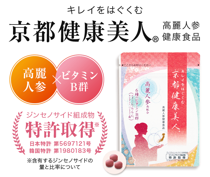 公式通販サイト】京都健康美人｜京都高麗人参